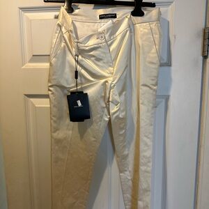 Dolce & Gabbana Cream Trousers Size 38 US size 2